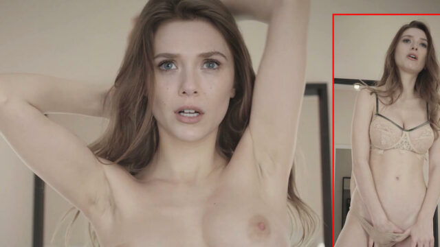Elizabeth Olsen Strip Naked And Masturbating Solo
