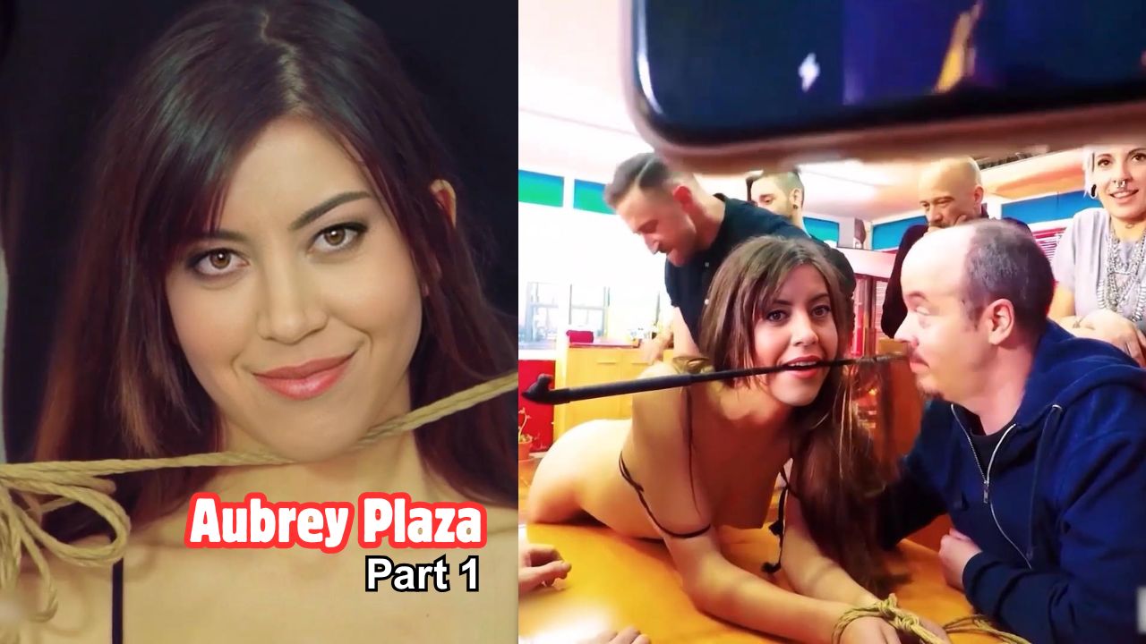 Horny Aubrey Plaza XXX Public Humiliation Celebrity Porn