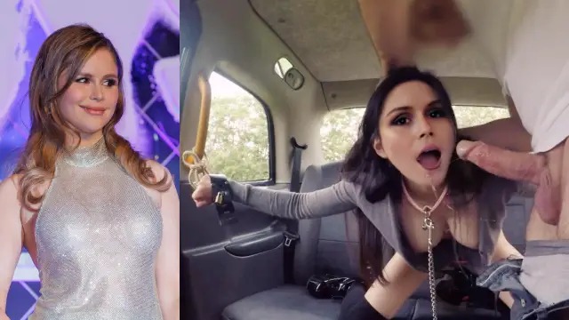 Erin Moriarty Fucking Inside Taxi With Leash On